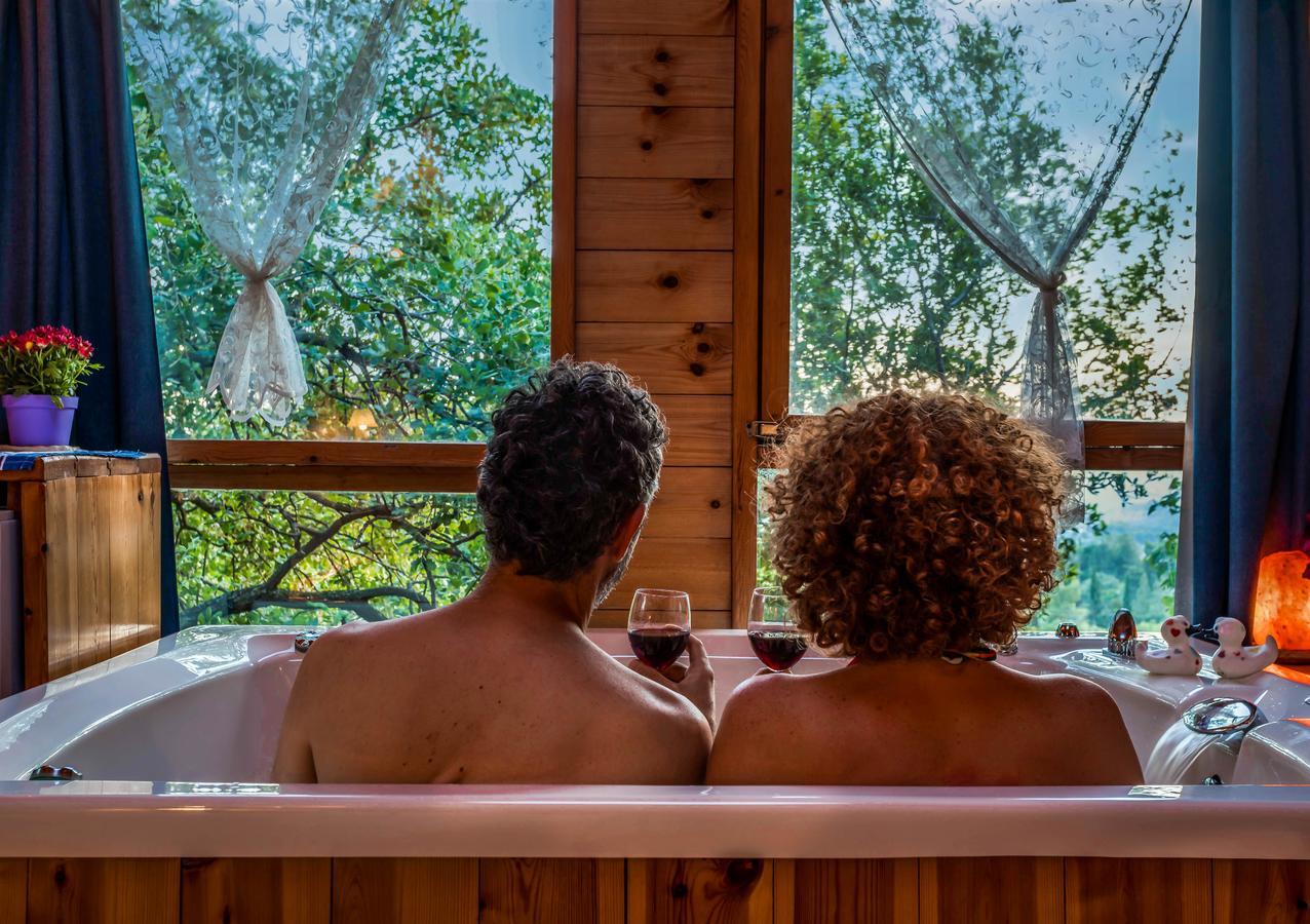 Spa In The Woods - B&B In Amirim Exteriör bild